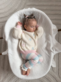 Ivy Sweater |Cotton/Embroidered